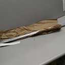 36" Mini Threshold or Door Bottom 1 1/4" Wide for 1/4"-3/8" High Gaps (Silver)