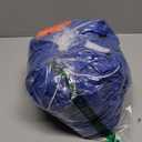 Qshine Adult Inflatable Full Body Jumpsuit Cosplay Costume Halloween Funny Fancy Dress Blow Up Party Toy (One Size, Blue)