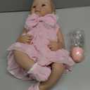 OtardDolls Reborn Baby Dolls 20 Inch Newborn Dolls Soft Full Vinyl Body Real Looking Lifelike Realistic Doll Pack Set for Kids