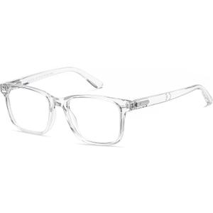 Nearsighted Myopia Glasses Mens Womens Blue Light Spring Hinge Shortsighted Distance Glasses, - 1.00