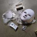 Red Light Mask for Face, 7 Custom Modes with Infrared, 850nm Infrared & Red Light Masks, Portable with Timer for Home Use