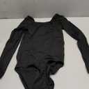 DANSHOW Women Long Sleeve Dance leotards for Ballet Adult lady Train top.M