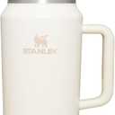 STANLEY Quencher H2.0 Flow State Tumbler, 64 oz, Cream