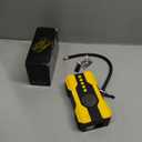 Tire Inflator Portable Air Compressor, 200PSI & 4X Faster Portable Tire Inflator for Car, Accurate Tire Pressure Gauge,Air Pump for Car Tires, Electric Bike, Soccer Ball, Exercise Ball