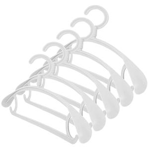 DEDU Plastic Clothes Hangers 20 Pack, Extra Thick Wide Shoulder Coat Hangers with 360° Swivel Hook Non Slip, Sweater Hangers Suit Hanger for Suits, Sweater, Dresses, Pants (White)