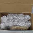 50 Sets Teddy Bear Baby Shower Favors We Can Bearly Wait for Guests Souvenir Brown Bear Acrylic Clear Shot Glasses Thank You Tags with Twine Organza Bags for Birthday Supplies, Gender Reveal