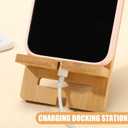 Ripeng 30 Pcs Employee Appreciation Gifts Bulk Bamboo Phone Stand for Desk Office Workers Inspiration Thank You Gift for Team Coworkers Staff Volunteer Nurse Teacher Colleagues Gratitude (Thank You)