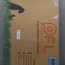 Dog Grass Large Potty Patch, Dog Litter Boxes Artificial Grass Bathroom Turf for Pet Training, Washable Puppy Pee Pad, Perfect Indoor/Outdoor Portable Potty Pet Loo (Tray system-35"X22.6")