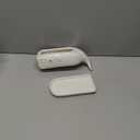 Nautical Whale Glossy White 9 x 4 Ceramic Butter Dish With Lid