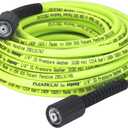 Flexzilla Pressure Washer Hose with M22 Fittings, 1/4 in. x 50 ft., ZillaGreen  HFZPW3450ME