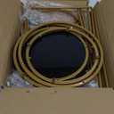 chamvis Gold Metal Plant Stand, 3 Pcs Tall Cylinder Pedestal Stands for Parties and Weddings, Gold Round Cylinder Tables for Living Room and Patio Decor