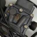 Portable DC 12V Electric Gasoline Transfer Pump, with 75W DC Motor, Moves Up to 110 Gallons of Gas or Diesel Per Hour, Suitable for Vehicles, Boats, Motorbike, Equipment, Gasoline, Diesel (Single)