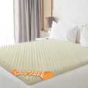 Vaunn Medical Egg Crate Mattress Topper, Fragrance-Free, Dye-Free, Convoluted Foam for Pain Relief on Pressure Sores, Ventilated Therapeutic Support and Recovery, Hospital Bed Twin (79" x 35")