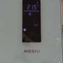 Megiu 12 Volt Car Refrigerator Dual Zone 25 Quart Portable Freezer 12V Fridge Compressor Cooler 12V/24V DC 110～240 Volt AC for Truck Van RV SUV and Home Use -18℃~+15℃ (Glass Door)