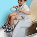 Spuddies Potty with Ladder, White/Gray, One Size (Pack of 1)