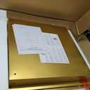 20"x26" Gold Bathroom Medicine Cabinet Rounded Rectangle Mirror