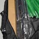YELANGU Photo Backdrop Stand Kit for Parties: Adjustable, Heavy Duty Backdrop Stand, 8x10ft Photography Backdrop Stand with Banner Stand, Includes 6 Clamps, 2 Sandbags, Portable Bag, Aluminum Alloy