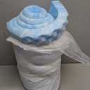 SINWEEK 2 Inch Egg Crate Memory Foam Mattress Topper Twin XL, Twin Extra Long Mattress Pads for College Dorm Single Bed, Pressure Relieve CertiPUR-US Certified,39x80 Inches, Blue