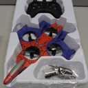 Motivekit Spider Mini Drone, Foam Remote Control Airplane for Kids, 2.4GHz RC Jet with LED Lights, 360 Stunt Flips and Rolls, Easy to Fly Toy Plane Gift for 8 9 10 12+ Year Old Boys Girls