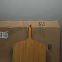 Pizza Peel 16 Inch, Natural Bamboo Pizza Peel Pizza Paddle Spatula Oven Accessory for Large Wood Pizza Board For Transferring & Serving, Wood Pizza Cutting Board for Cheese Bread Fruit Vegetables