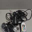 SUNVIE Chrisrmas Spot Lights Outdoor 12W RGBW Color Changing Landscape Lights with Remote Control 120V RGB Landscape Lighting Waterproof Outdoor Spotlight for Yard Garden Patio Lawn Decorative, 4 Pack