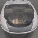Elevon Mini Spin Dryer Portable Washing Machine, Compact Laundry for Home, Apartment, RV, Gray