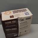 Superbaking 2 pcs Banneton Bread Proofing Basket, 9" Splinter-Free Round Rattan Bread Basket with Liners, Sourdough Starter Kit, Sourdough Bread Baking Supplies & Sourdough Kit, Bread Making Tools