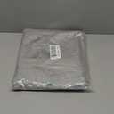 Runcati Mens Casual Pants Drawstring Elastic Waist Lightweight Cropped Linen Pants Summer Yoga Beach Trousers Grey, L