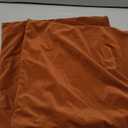 Throw Pillow Covers Rust Set of 2 18x18 Inch Pillow Covers, Soft Velvet Fall Decorative Cases for Couch Sofa Bed, Home Boho Decor, Modern Farmhouse Cushion Covers