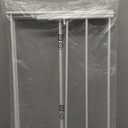 Amazon Basics Foldable Portable Laundry Rack for Air Drying Clothing, Indoor Outdoor Use - 14.5" D x 29.5" W x 41.8" H, White