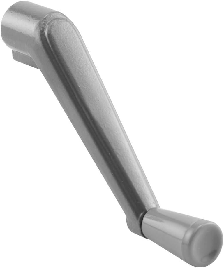 Prime-Line H 3685 Awning Operator Crank Handle, 3/8 In. Spline, Gray (Single Pack) (Aluminum)