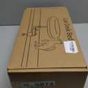 Large Cat Desk Bed, 360Rotating & Adjustable Shelf, 18" Thickening Cat Bed for Desk, Soft Faux Fur with Mat, Suitable for Various Desktops - Maximum Hold Up to 50lb (Dark Gray)