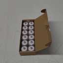 SHYMERY Submersible LED Light,Purple Waterproof Flameless Candle Tea Lights,Underwater Battery Operated Seasonal Festival Celebration Light for Table,Wedding Centerpieces, Party,Pack of 12 White