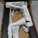 Metal Bench Legs 16 Inch Coffee Table Legs Heavy Duty Furniture Desk Chair Legs, Black, Set of 2