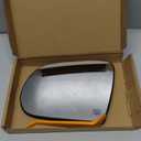 Blind Spot Driver Side Mirror Replacement for Jeep Cherokee 2014-2019 Jeep Compass 2017-2021, Left Exterior Side Rearview Mirrors Glass, with Backing Plate, Power Heated,Blind Spot Detection