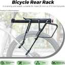 ROCKBROS Rear Bike Rack Quick Release Mountain Bike Rear Rack Aluminum Alloy Bike Cargo Rack
