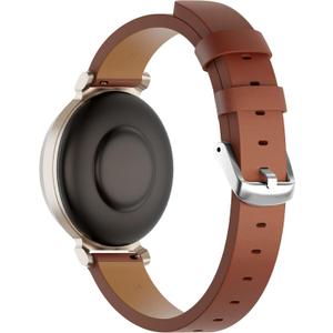 2 x Compatible with Garmin Lily 2 Watch Band, 14mm Leather Band Replacement Adjustable Wristband for Lily 2 Active Smartwatch Women Dressy