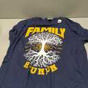 Family Reunion Meeting Families Gathering Family T-Shirt (Blue, L)