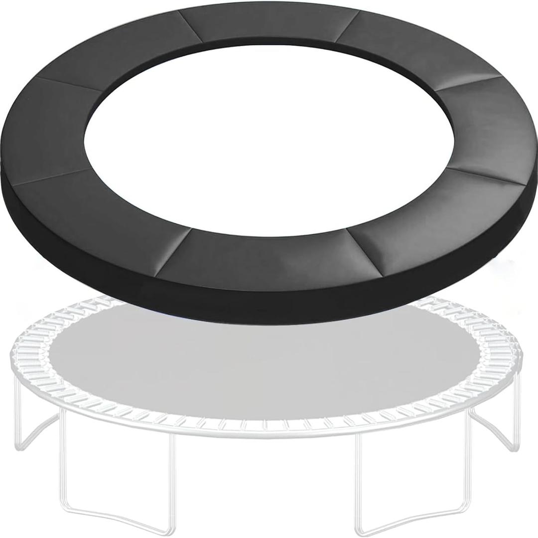 14ft Trampoline Spring Cover, Waterproof Trampoline Replacement Mat, Safety and Tear-Resistant Safety Round Frame Pad