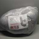 Momcozy Cooling Pregnancy Pillow,Original F Shaped Maternity Pillow for Pregnant Women with Adjustable Wedge Pillow, Full Body Support Pregnancy Pillows for Side Sleeping with Velvet Cover, Light Grey