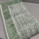 48x24 Long Bathroom Rugs Washable Non Slip, Green Bath Mat for Bathroom Floor Tub, Soft Absorbent Quick Dry Mats for Shower,Bathtub,Home Decor