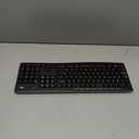 Logitech MK270 Wireless Keyboard and Mouse Combo for Windows, 2.4 GHz, 8 Multimedia Keys, PC, Laptop, Wireless Keyboard Compact Mouse Combo - Black (Pack of 1)