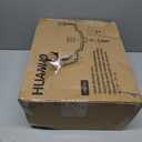 HUANUO Triple Monitor Mount for 13-27 inch Computer Screens, Gaming 3 Monitor Desk Mount with Arm Holds 19.8lbs, Triple Monitors Stand with Tilt, Swivel, Rotation, VESA 75x75, 100x100mm