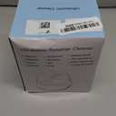 Dental Ultrasonic Retainer Cleaner Machine: 45kHz Dental Cleaning Pod with Digital Timer & 200ML, Deep Cleaning for Dentures, Mouth Guards, Aligners, Night Guards, Braces, Toothbrush Heads & Jewelry (White)