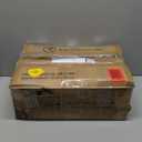 Furologee White Entryway Table, 38'' Console Sofa Table with 3 Fabric Drawers, Industrial Entry Way Table with Storage Shelves, Display Shelf for Living Room, Hallway, Entrance, Foyer