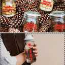 4 x 1 Inch Letter Stickers, 972 Pieces Alphabet Number Symbol Stickers, Self Ahesive Vinyl Letter Sticker Decals for Scrapbooking, Sign, Water Bottle(Red)