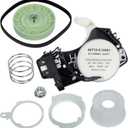 W10913953 49TYZ-E120A1 Washer Shift Actuator with W10721967 Pulley Clutch and W10006384 Drive Belt Compatible with Whirlpool Kenmore Maytag Amana Washing Machine Replaces W10815026 W10597177