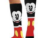 Cherokee Mens Compression Socks, 10-15 mmHg Knee High, Colorful Print, Lightweight, 1 Pair Pack, One Size - MPRINTSUPPORT