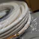 50 FT Air Conditioning Copper Hose Extension, 1/4 and 3/8 Inch Thickened Insulation Cotton with Nuts and Other Accessories Fit for Mini Split Air Conditioner