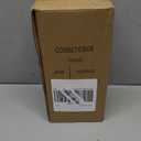 Zufudo Toothbrush Holders with Cover, Drainage Rotating Electric Toothbrush Organizer, 3 Slots Tooth Brush Holder for Bathroom Counter, Green